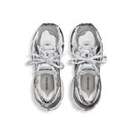 Men’s Runner Sneaker in Grey/white/black - Image 6